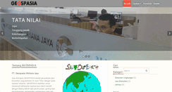 Desktop Screenshot of geospasia.com